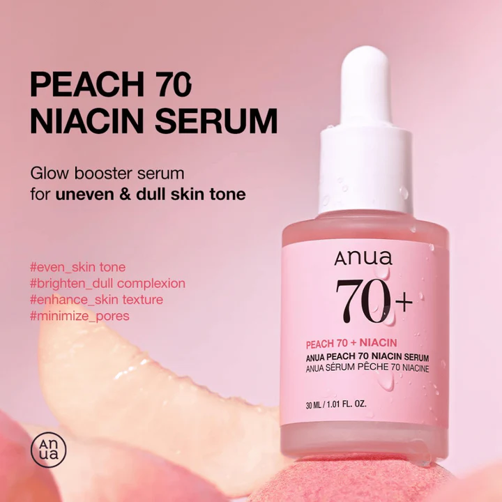 Anua Peach 70% Niacinamide Serum 30 ml