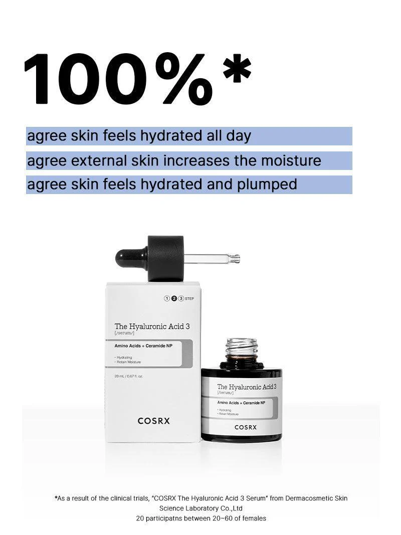COSRX The Hyaluronic Acid 3 Serum 20 ml