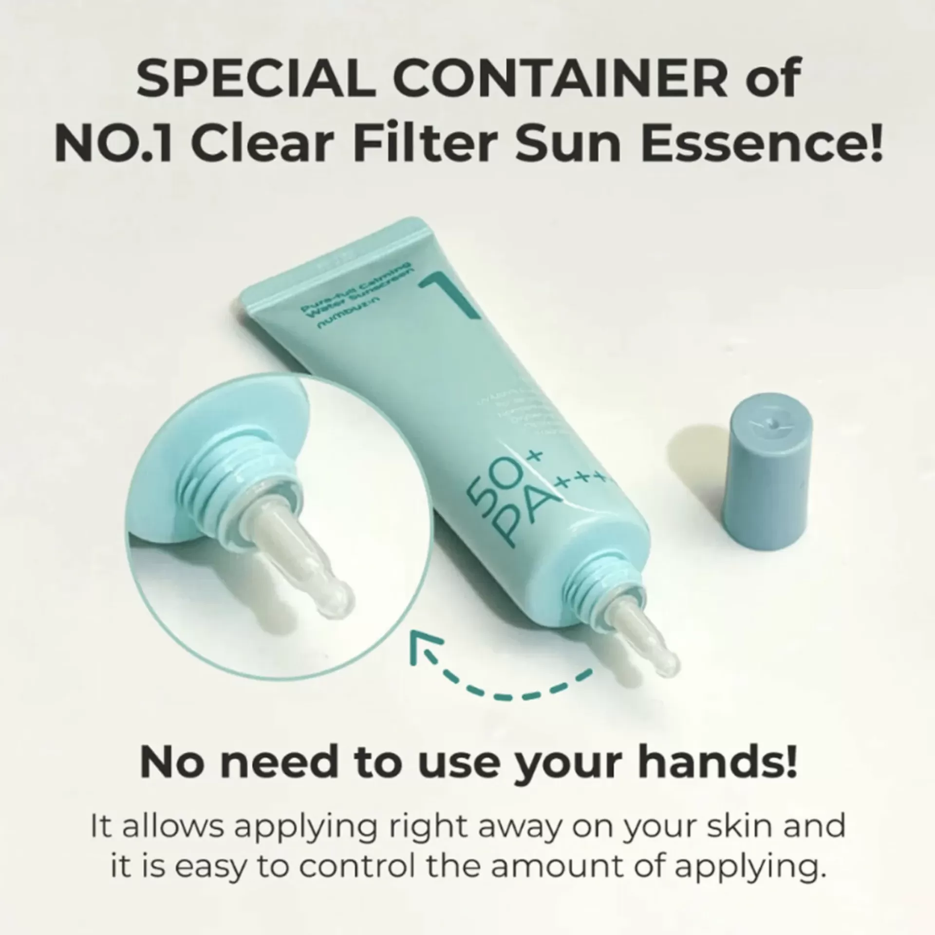 Numbuzin No.1 Clear Filter Sun Essence SPF50+ PA++++ 50 ml
