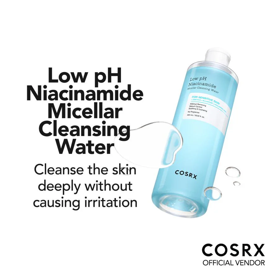 COSRX Low pH Niacinamide Cleansing Water 100 ml