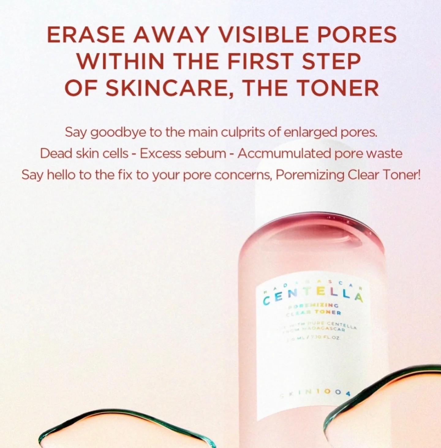 SKIN1004 Madagascar Centella Poremizing Clear Toner 210 ml