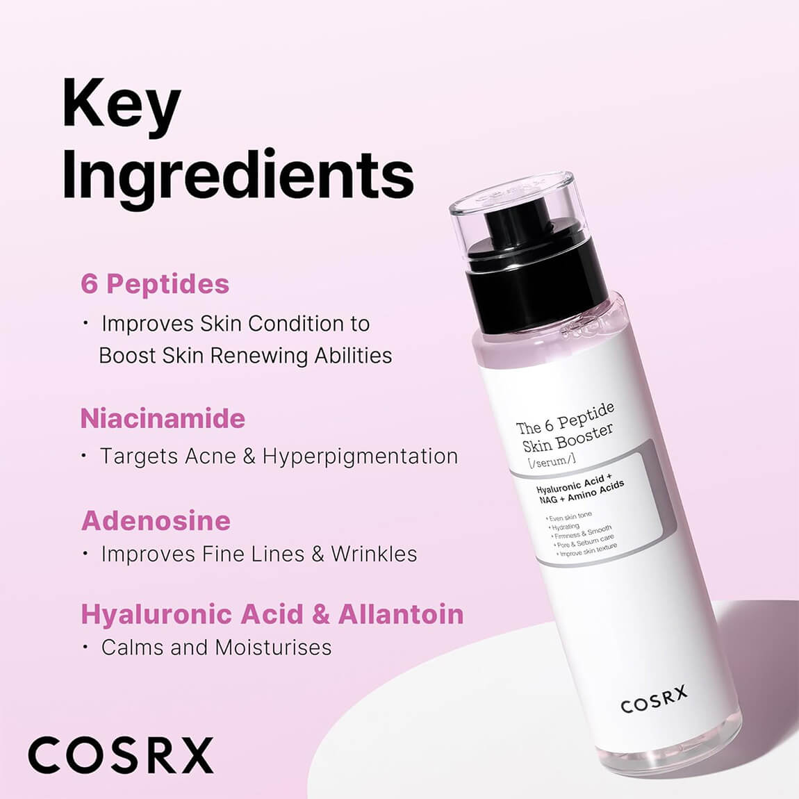 COSRX The 6 Peptide Skin Booster Serum 150 ml