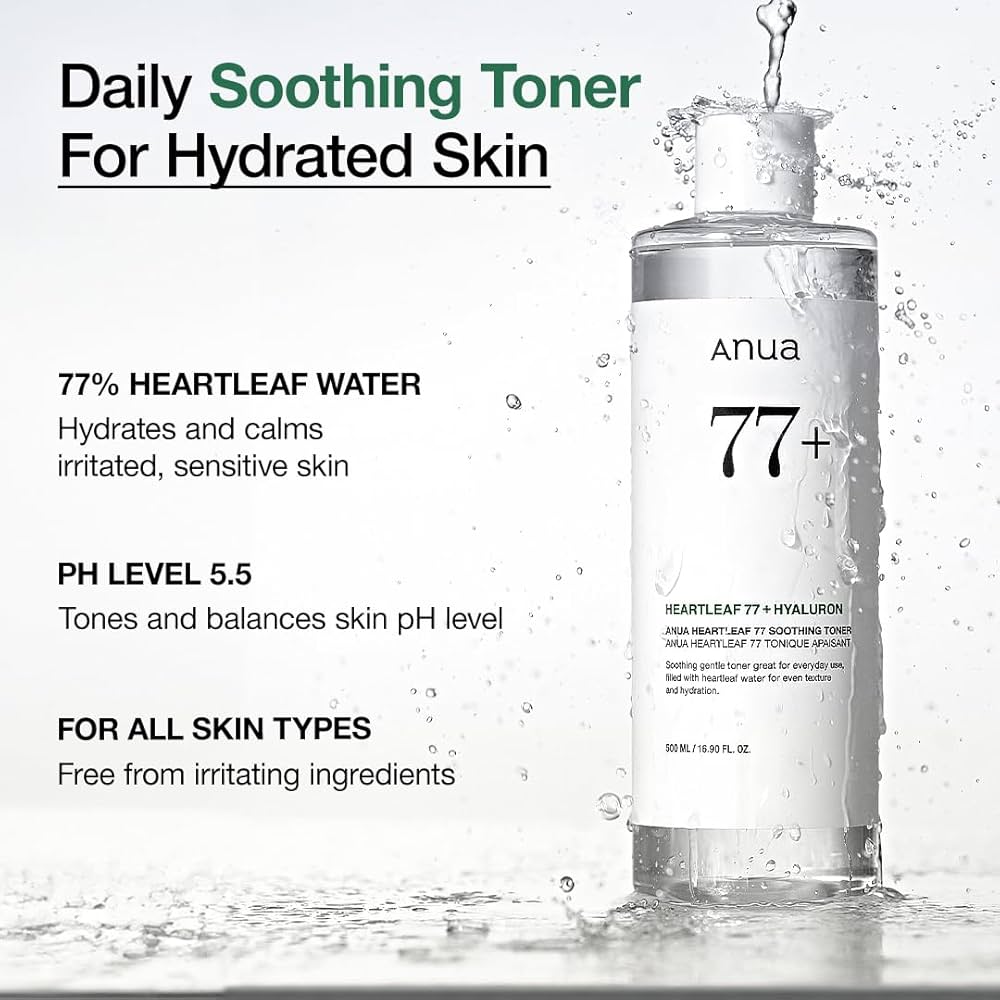Anua Heartleaf 77% Soothing Toner 40 ml-250 ml