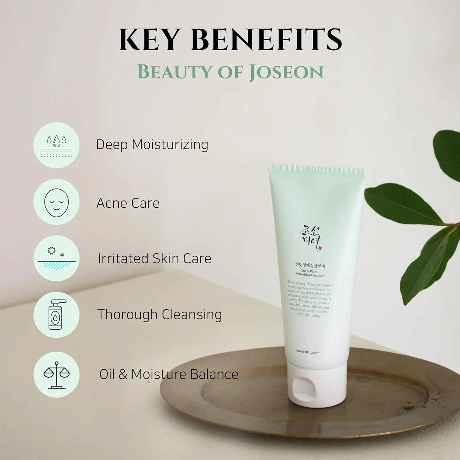 Beauty of Joseon Green Plum Refreshing Cleanser 100 ml
