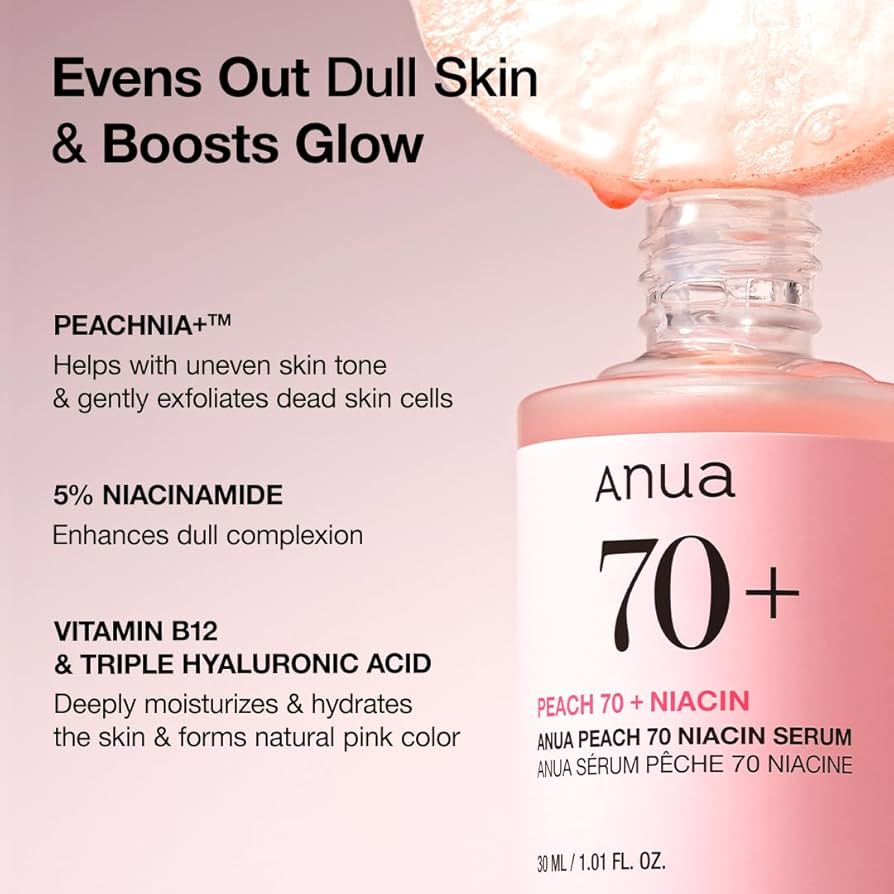 Anua Peach 70% Niacinamide Serum 30 ml