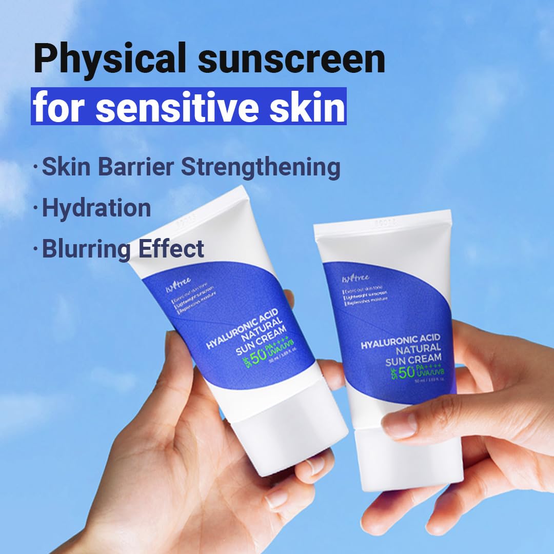 Isntree Hyaluronic Acid Natural Sun Cream SPF50+ PA++++ 50 ml