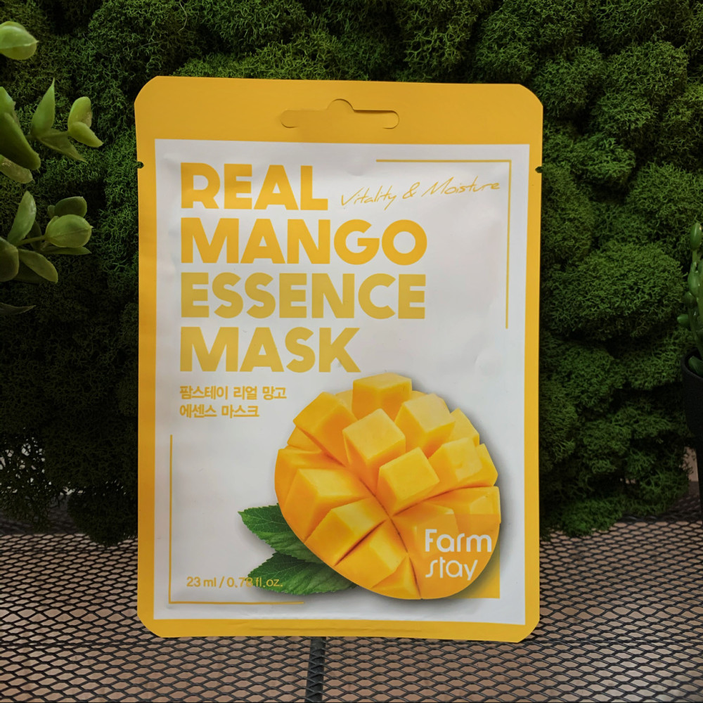 FARM STAY Real Essence Mask Mango