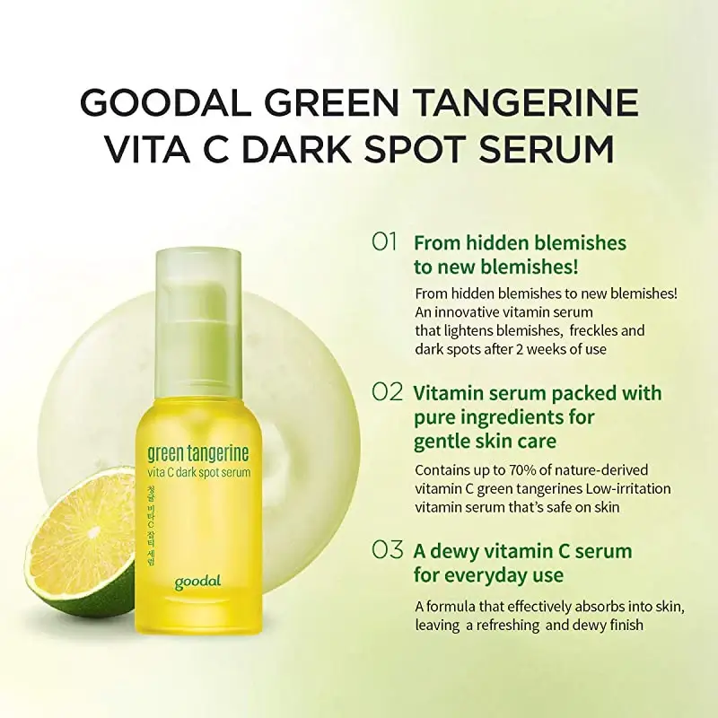 Goodal Green Tangerine Vita C Dark Spot Care Serum 40 ml