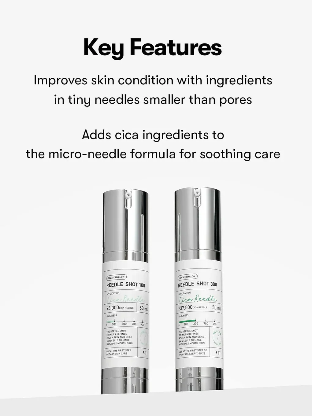 VT Cosmetics Reedle Shot 300 Microneedle Face Booster 50 ml