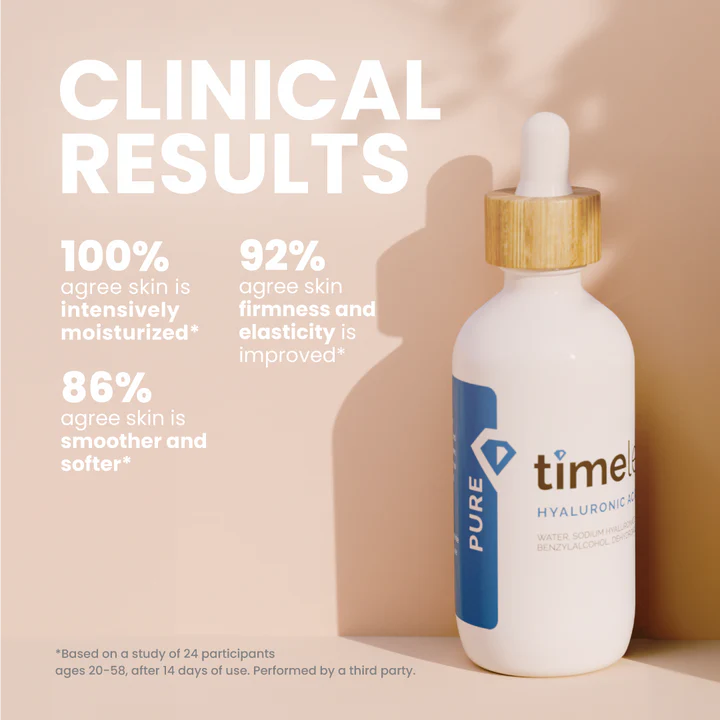 Timeless Skin Care Hyaluronic Acid 100% Pure Serum 30 ml