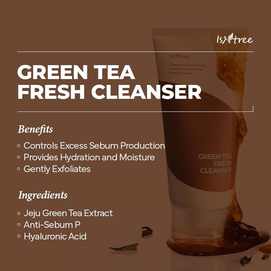 Isntree Green Tea Fresh Cleanser 120 ml