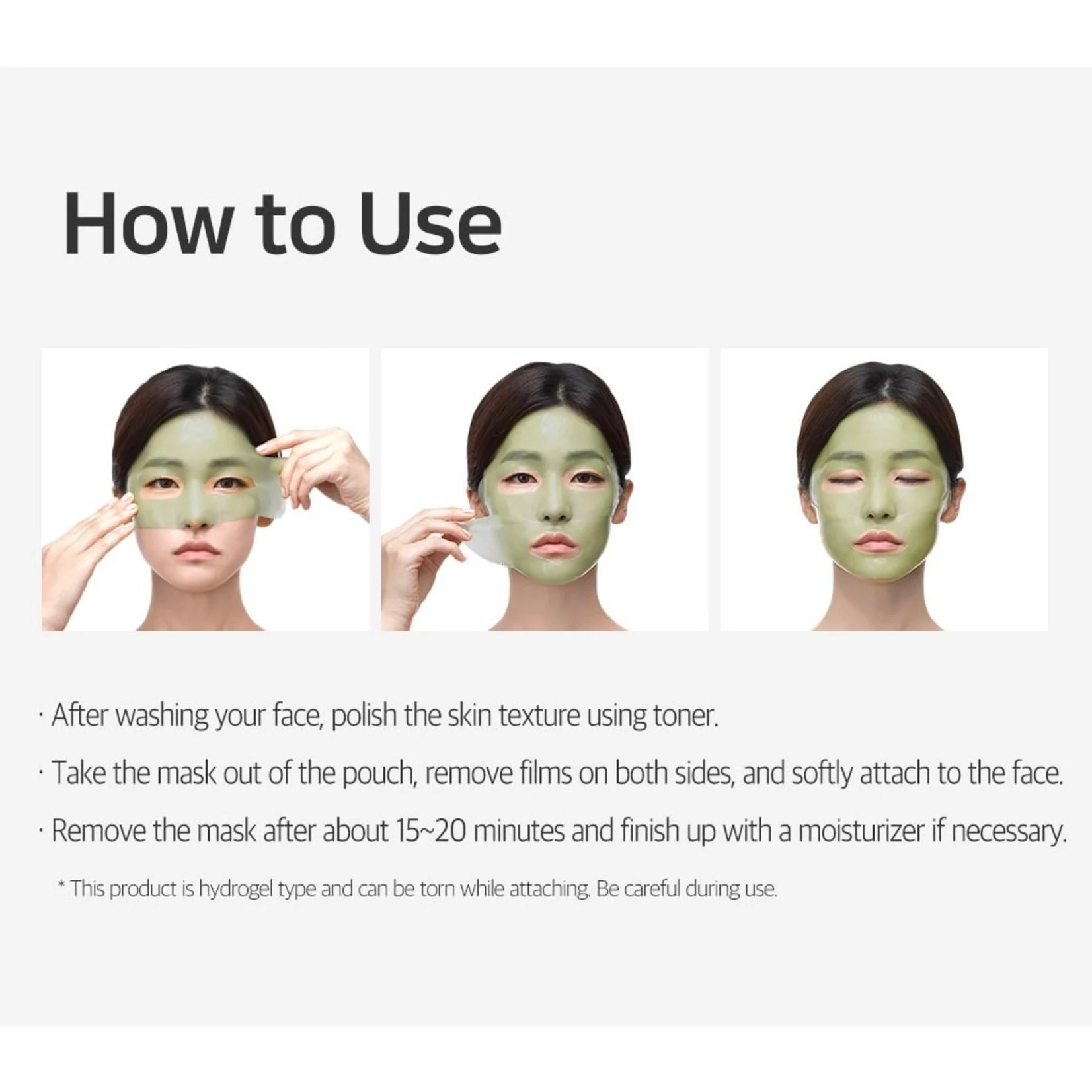 PETITFEE Artichoke Soothing Hydrogel Face Mask