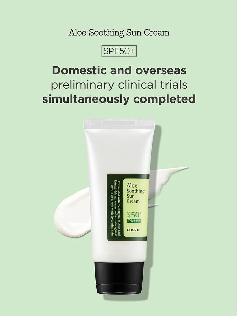 COSRX Aloe Soothing Sun Cream SPF50+ PA+++ 50 ml