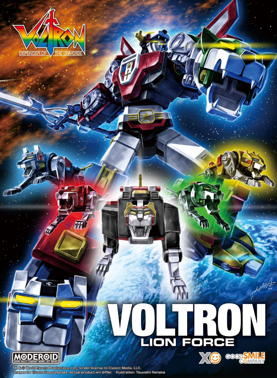 MODEROID Voltron (Beast King GoLion) MODEROID Voltron (Beast King GoLion)