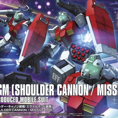 High Grade RGM-79 GM (Shoulder Cannon / Missile Pod)