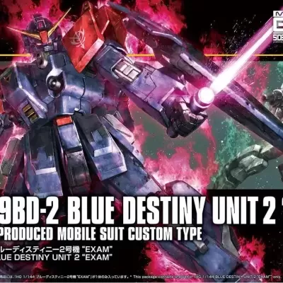 High Grade HGUC 1/144 RX-79BD-2 Blue Destiny Unit 2 “EXAM”