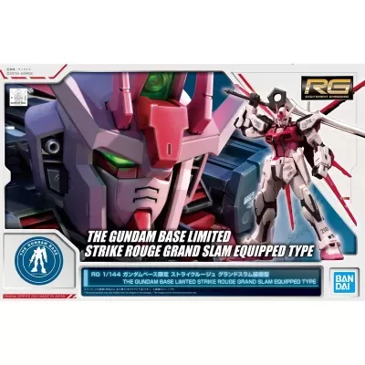 The Gundam Base Limited Real Grade RG 1/144 Strike Rouge Grand Slam Equipment Type
