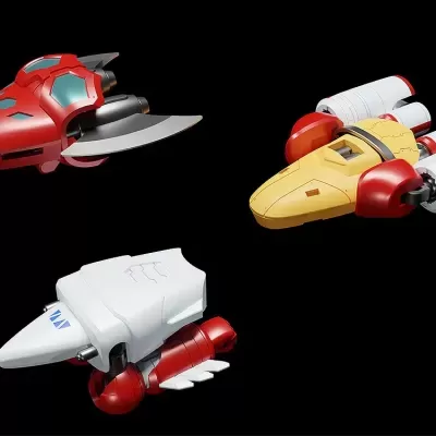 MODEROID Miniature Combining & Transforming Getter 1 (Getter Robo)