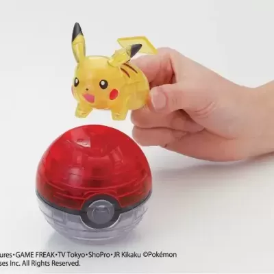 Crystal Puzzle Pikachu & Poke Ball