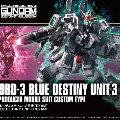 High Grade HGUC 1/144 RX-79BD-3 Blue Destiny Unit 3 “EXAM”