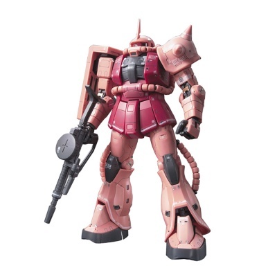 Real Grade MS-06S Zaku II Char Aznable Custom Model