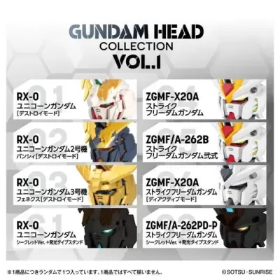 GUNDAM HEAD COLLECTION vol.1