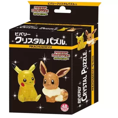 Crystal Puzzle Pikachu & Eevee