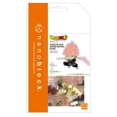 Nanoblock Dragon Ball Super Goku Black Super Saiyan Rosé