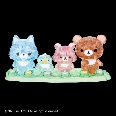 Crystal Puzzle Chairoikoguma and Friends