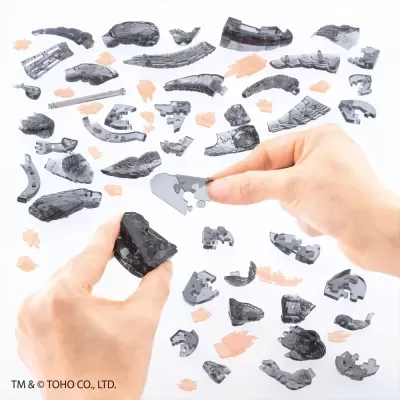 Crystal Puzzle Godzilla - Luminous version