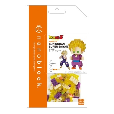 Nanoblock Dragon Ball Z Son Gohan Super Saiyan
