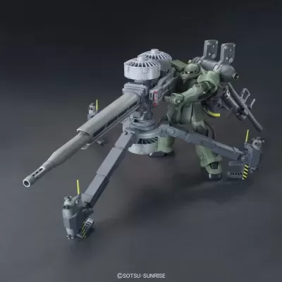 High Grade HG 1/144 MS-06 Zaku II + Big Gun Set (Gundam Thunderbolt Ver.)