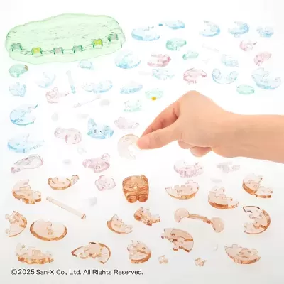 Crystal Puzzle Chairoikoguma and Friends