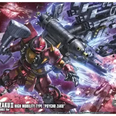 High Grade HG 1/144 MS-06R Zaku II High Mobility Type “Psycho Zaku” (Gundam Thunderbolt Ver.)
