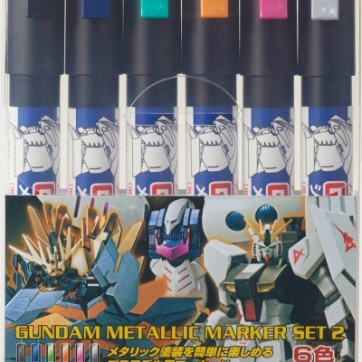 Gundam Metallic Marker Set 2