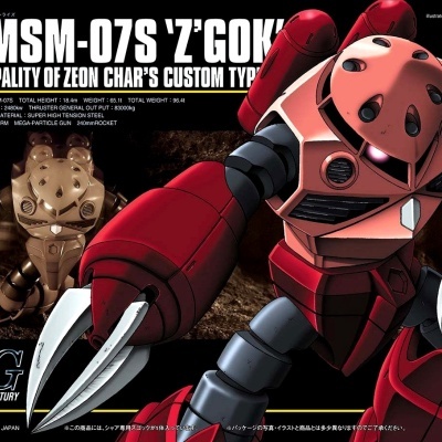 High Grade MSM-07S Char's Z'Gok