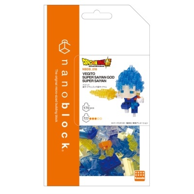 Nanoblock Dragon Ball Super Vegito Super Saiyan Blue