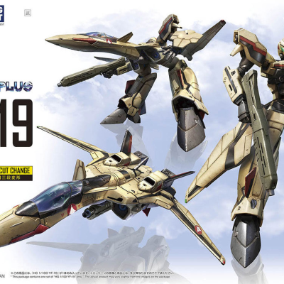 High Grade 1/100 Macross Plus YF-19
