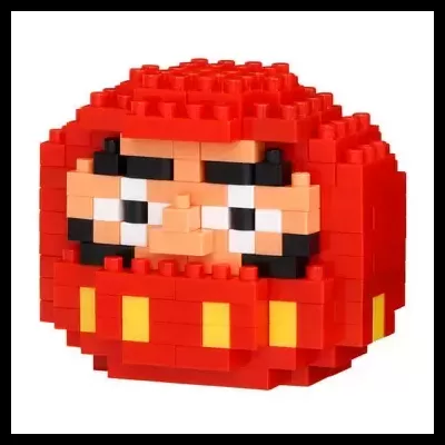 Nanoblock NBC_208 DARUMA RED