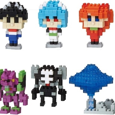 Nanoblock Mininano Evangelion: 1Box (6pcs)
