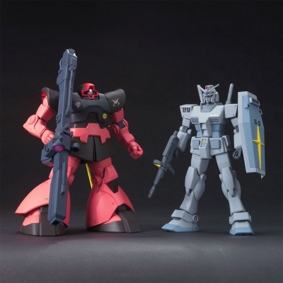 High Grade RX-78-3 Gundam + MS-09RS Rick-Dom