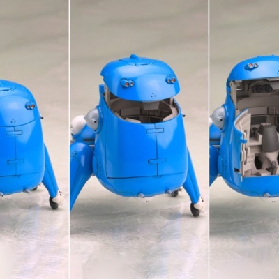 Tachikoma with Kusanagi Motoko & Batou