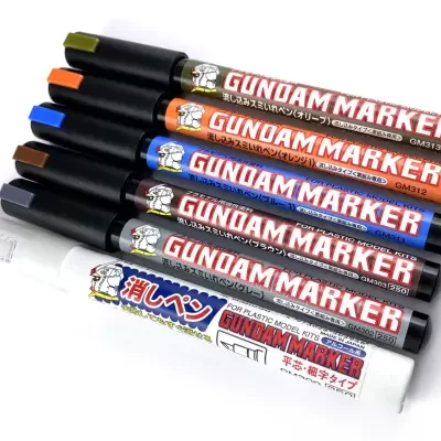 Gundam Marker Extra Thin Type for Panel Lines Set (Renewal)