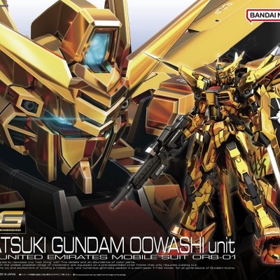 Real Grade Akatsuki Gundam Oowashi Unit