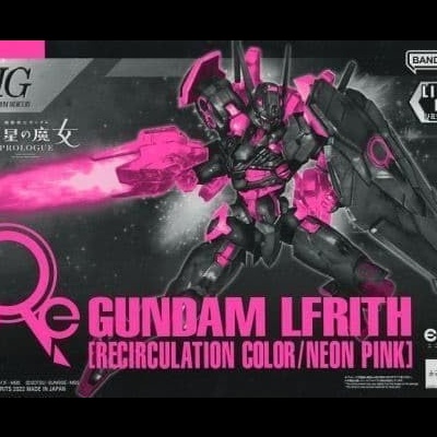 Limited High Grade Gundam Lfrith Recirculation Color / Neon Pink