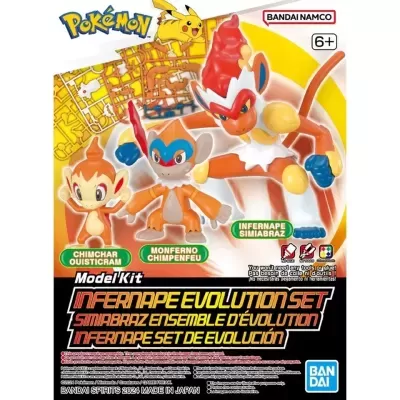Pokemon Infernape Evolution Set