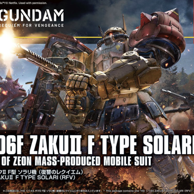 High Grade MS-06F Zaku II F Type Solari (RFV)