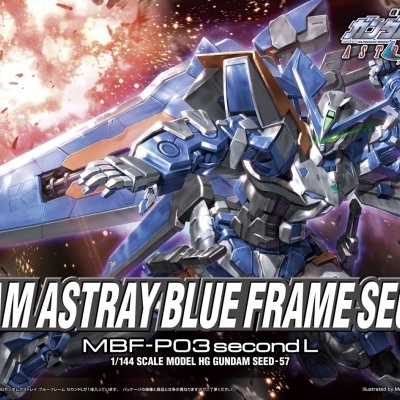 High Grade HG 1/144 Gundam Astray Blue Frame Second L