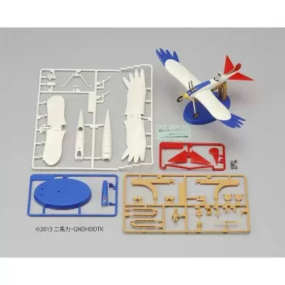 The Wind Rises (Kaze Tachinu) Jiro's Bird Shaped Plane 1/48