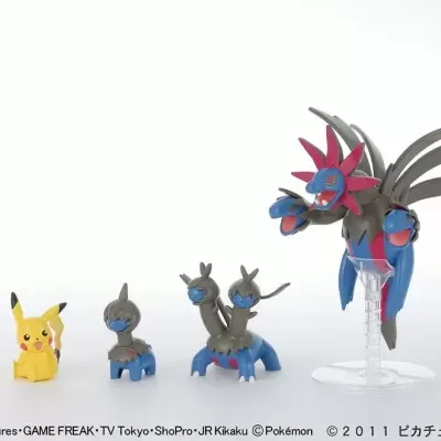 Pokemon Plamo Hydreigon Evolution Set